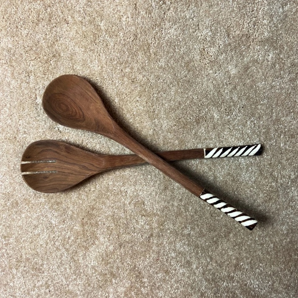 Authentic Kenyan Serving Spoons